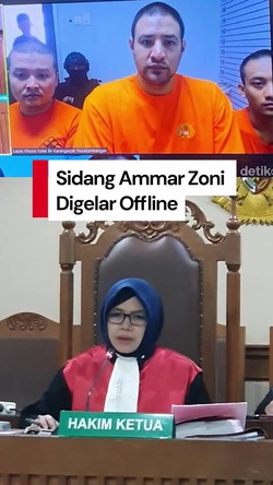 Video: Hakim Sebut Sidang Ammar Zoni Akan Tetap Digelar Offline Sampai...