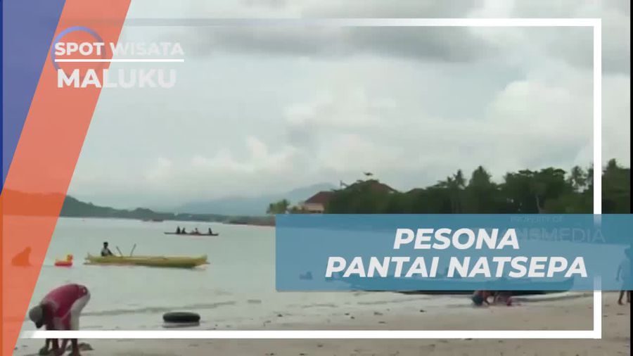 Menikmati Pesona Pantai Natsepa di Maluku  
