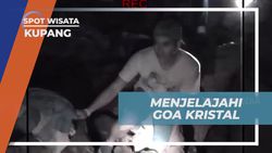 Menjelajahi Keindahan Goa Kristal di Kupang