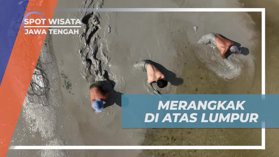 Menjadi Saksi Merangkak Di Atas Lumpur Bledug Kuwu di Desa Kuwu, Jawa Tengah  