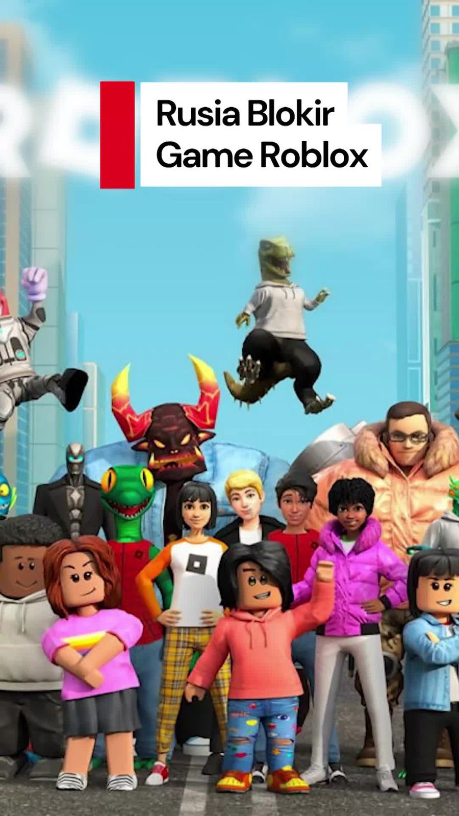 Video: Tuding Bermuatan Ekstremis dan LGBT, Rusia Blokir Roblox