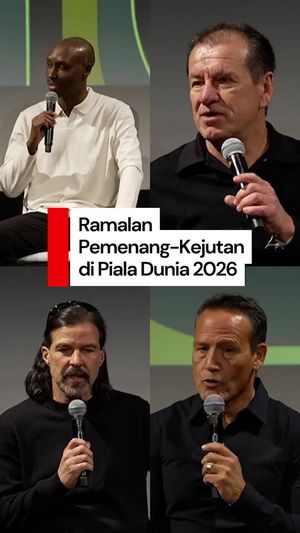 Video Prediksi Pemenang-Kejutan di Piala Dunia 2026 Versi Legenda Sepakbola
