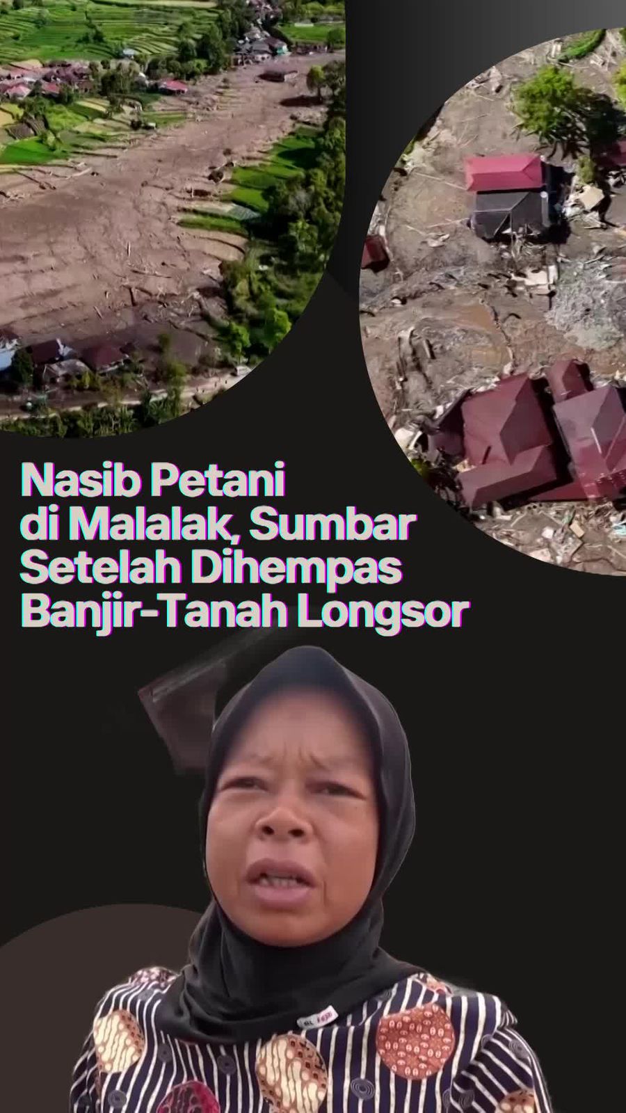 Video Usaha Petani Sumbar Selamatkan Sisa Panen Setelah Dihempas Banjir