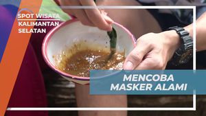 Menggunakan Masker Alami Berbahan Bee Pollen di Kalimantan Selatan  