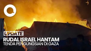 Video: Kamp Pengungsian di Gaza Terbakar Buntut Serangan Israel, 5 Tewas