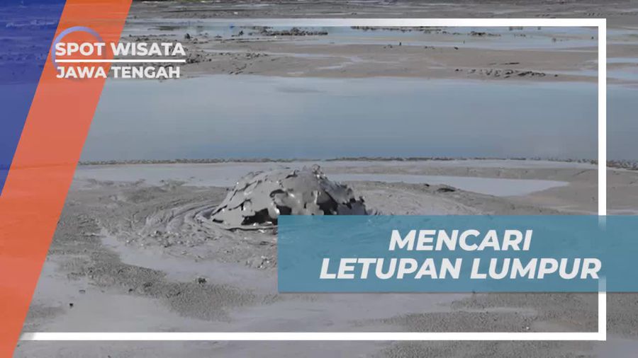 Menyelami Keindahan Letupan Lumpur di Desa Kuwu, Jawa Tengah  