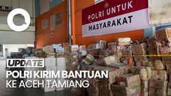 Video: Polri Fokus Kirim Bantuan ke Aceh Tamiang Daerah yang  Lumpuh Total