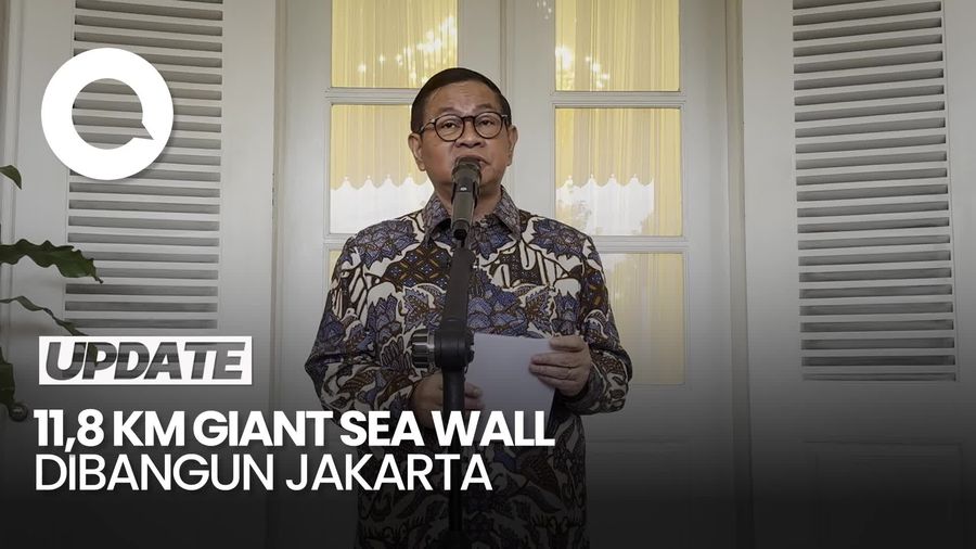 Video: Pramono Sebut Jakarta Sudah Bangun Giant Sea Wall Sepanjang 11,8 Km