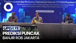 Video: Pramono Prediksi Puncak Banjir Rob di Jakarta Terjadi Besok