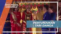 Menonton Pertunjukan Tarian Danca di Gorontalo  
