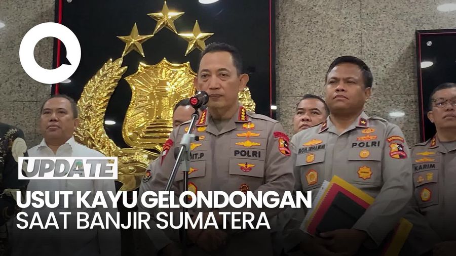 Video: Temui Kapolri, Menhut Minta Bantuan Usut Kayu Gelondongan Banjir Sumatera