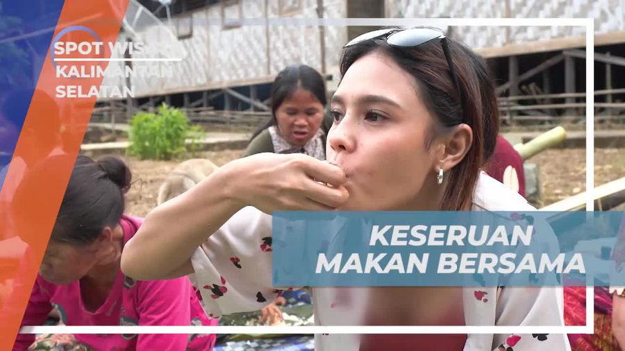 Mengalami Serunya Makan Bersama Warga Kalimantan Selatan