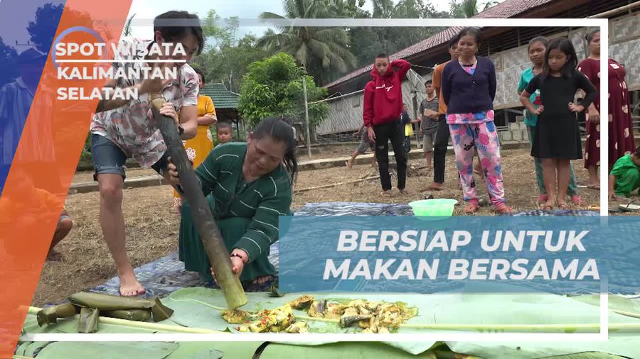 Menyusun Hidangan Tradisional Mahumbal dan Mamalan di Kalimantan Selatan