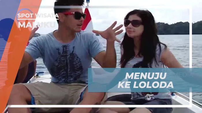 Menyusuri Keindahan Perjalanan ke Pulau Loloda dengan Pemandangan Laut yang Memukau, Maluku  