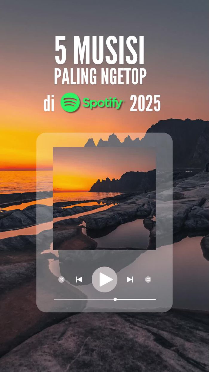 Video: 5 Musisi yang Paling Banyak Diputar Lagunya di Spotify 2025