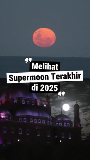 Video: Supermoon Terakhir di 2025 dari Berbagai Belahan Dunia