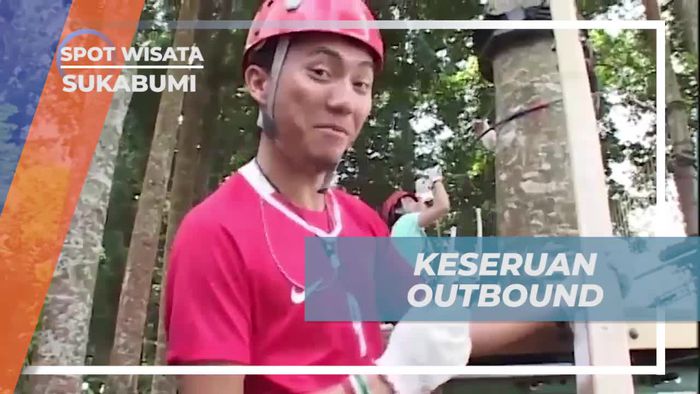Mengikuti Kegiatan Outbound Seru di Situ Gunung, Sukabumi  