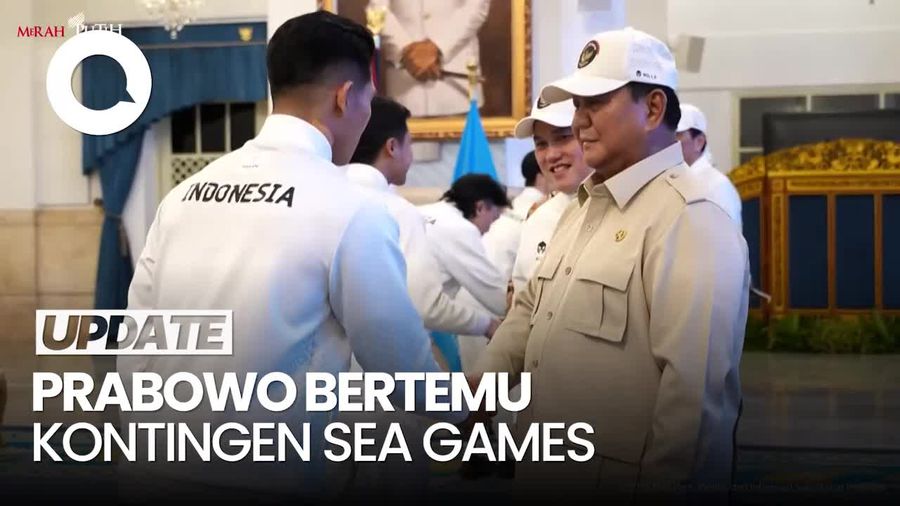 Video: Prabowo Lepas Kontingen RI untuk SEA Games 2025