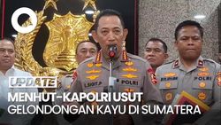 Video Kapolri Ungkap Temuan Bekas Gergaji di Kayu Gelondong Banjir Sumatera