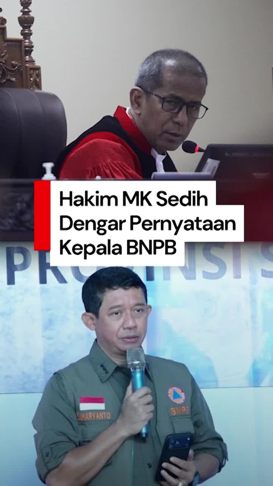 Video Hakim MK Sentil Kepala BNPB soal Bencana Sumatera Mencekam di Medsos