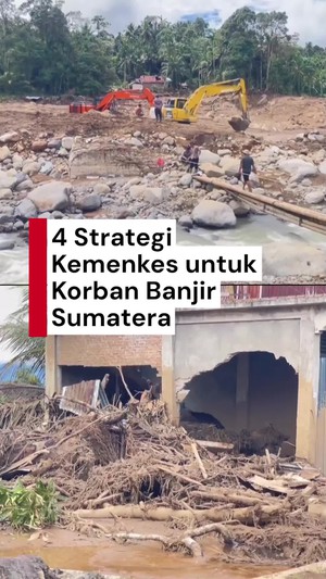 Video: Wamenkes Ungkap Strategi Penanganan Kesehatan Korban Banjir Sumatera