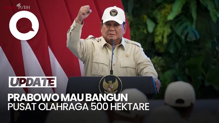 Video: Prabowo Mau Bangun Pusat Olahraga Seluas 500 Hektare