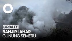 Video: Banjir Lahar Gunung Semeru, Akses Lumajang-Malang Buka Tutup