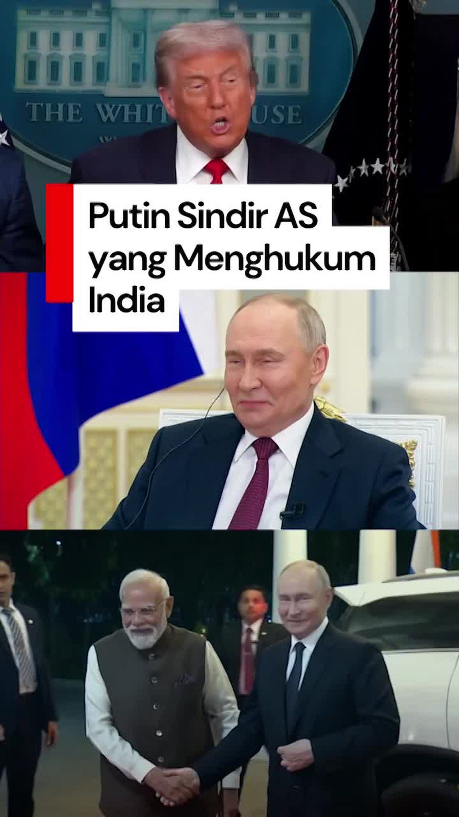 Video: Putin Heran AS Hukum India Karena Beli Minyak Rusia