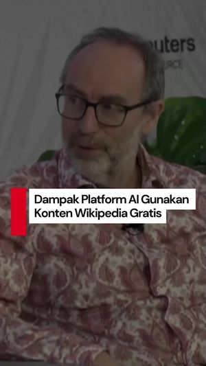 Video: Pendiri Wikipedia Singgung Lonjakan Biaya Akibat Platform AI