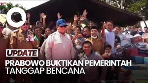 Video Prabowo: Rakyat Lihat Reaksi Cepat Pemerintah Atasi Musibah