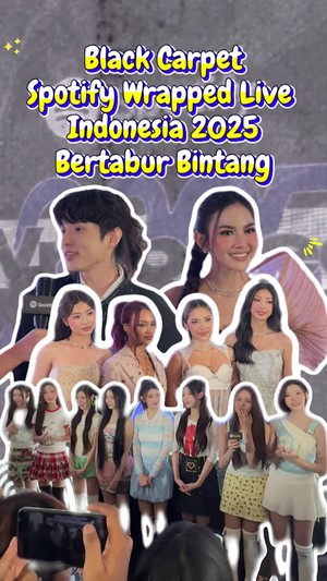 Video: Pesona eaJ-Hearts2Hearts di Black Carpet Spotify Wrapped Indonesia