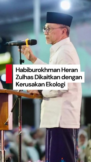 Video Habiburokhman soal Zulhas Dikaitkan Bencana Sumatera: Agak Lucu Ya