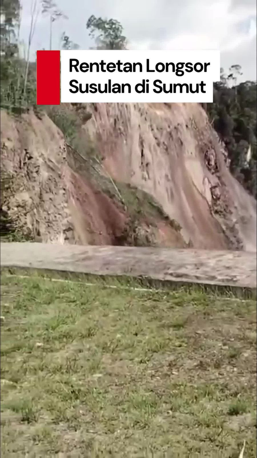 Video: Terjadi 10 Kali Longsor Susulan, Warga Tapteng Diminta Mengungsi