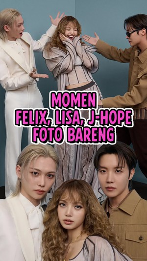 Video: Visual Felix Stray Kids, LISA BLACKPINK, j-hope BTS dalam Satu Frame