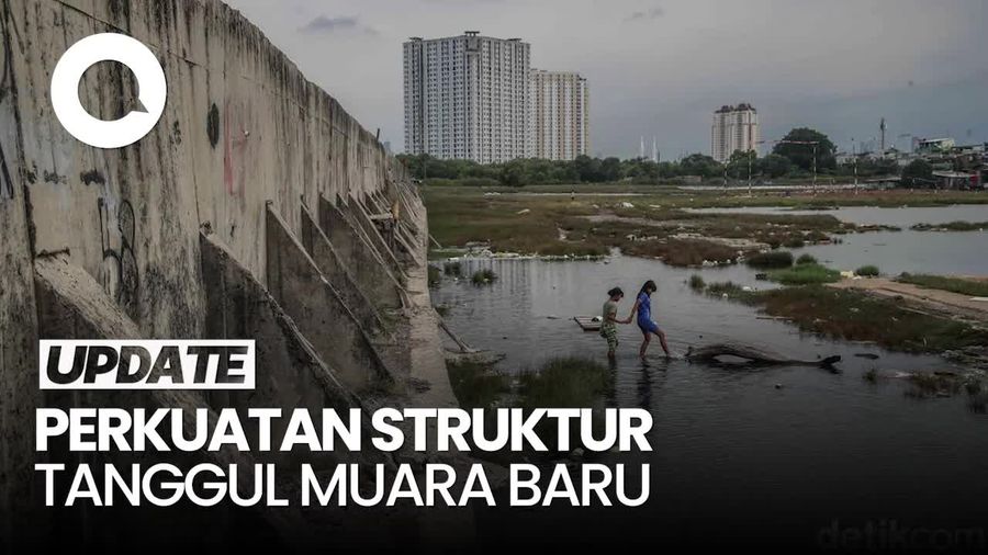 Video: Rencana DKI Perkuat Struktur Tanggul Muara Baru di 2026