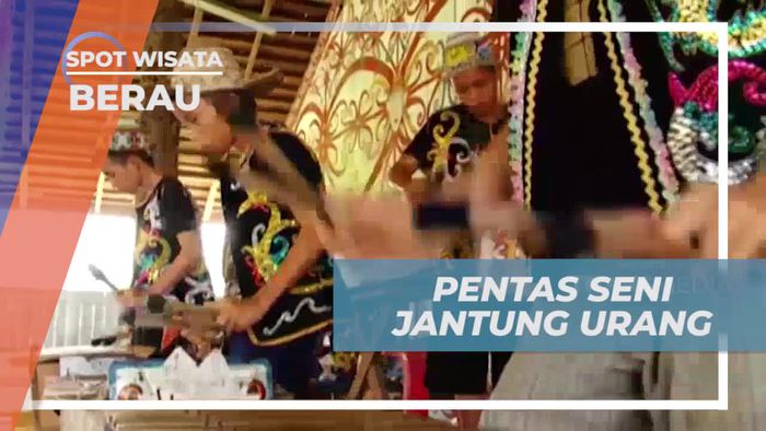 Menikmati Kesenian Tradisional Jatung Utang di Kampung Bena Baru, Berau, Kalimantan Timur  