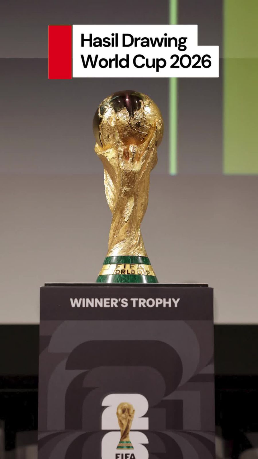 Video Drawing World Cup 2026: Jepang-Belanda Segrup, Inggris Bareng Kroasia