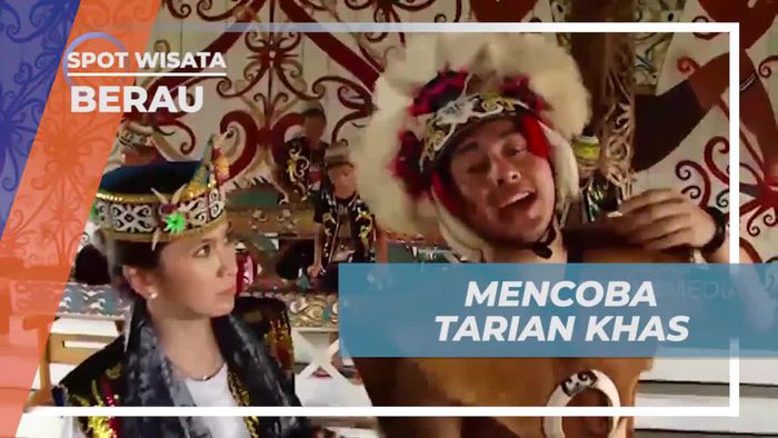 Menari Tarian Khas Dayak dan Menantang Diri di Berau, Kalimantan Timur  