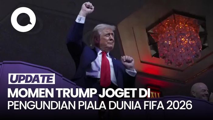 Video: Momen Trump Joget Lagu YMCA di Pengundian Piala Dunia FIFA 2026
