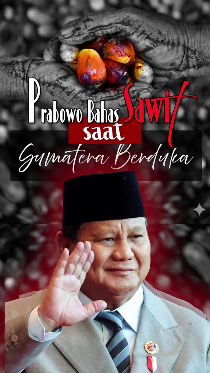 Video: Prabowo Masih Bahas Sawit saat Sumatera Berduka