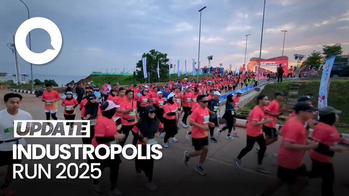 Video Industropolis Run 2025, Ribuan Pelari Galang Donasi untuk Korban Bencana