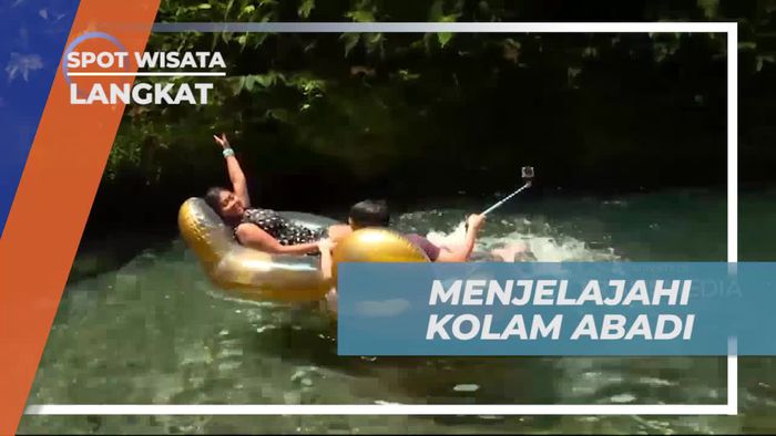 Berenang Seru di Kolam Abadi yang Jernih di Langkat