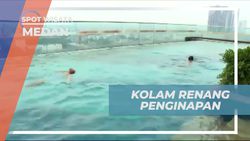 Bersaing di Kolam Renang Penginapan dan Menikmati Pemandangan Medan di Sumatera Utara