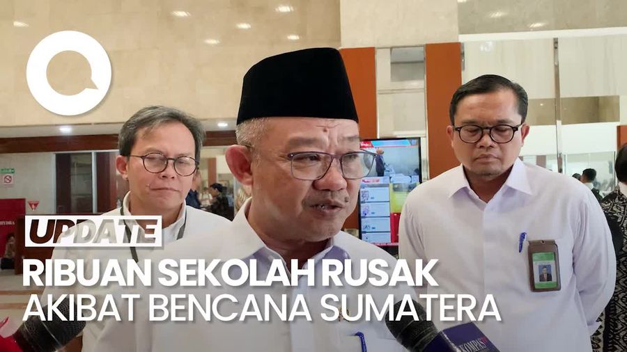 Video Mendikdasmen: 2.900 Sekolah Rusak Akibat Bencana di Sumatera 