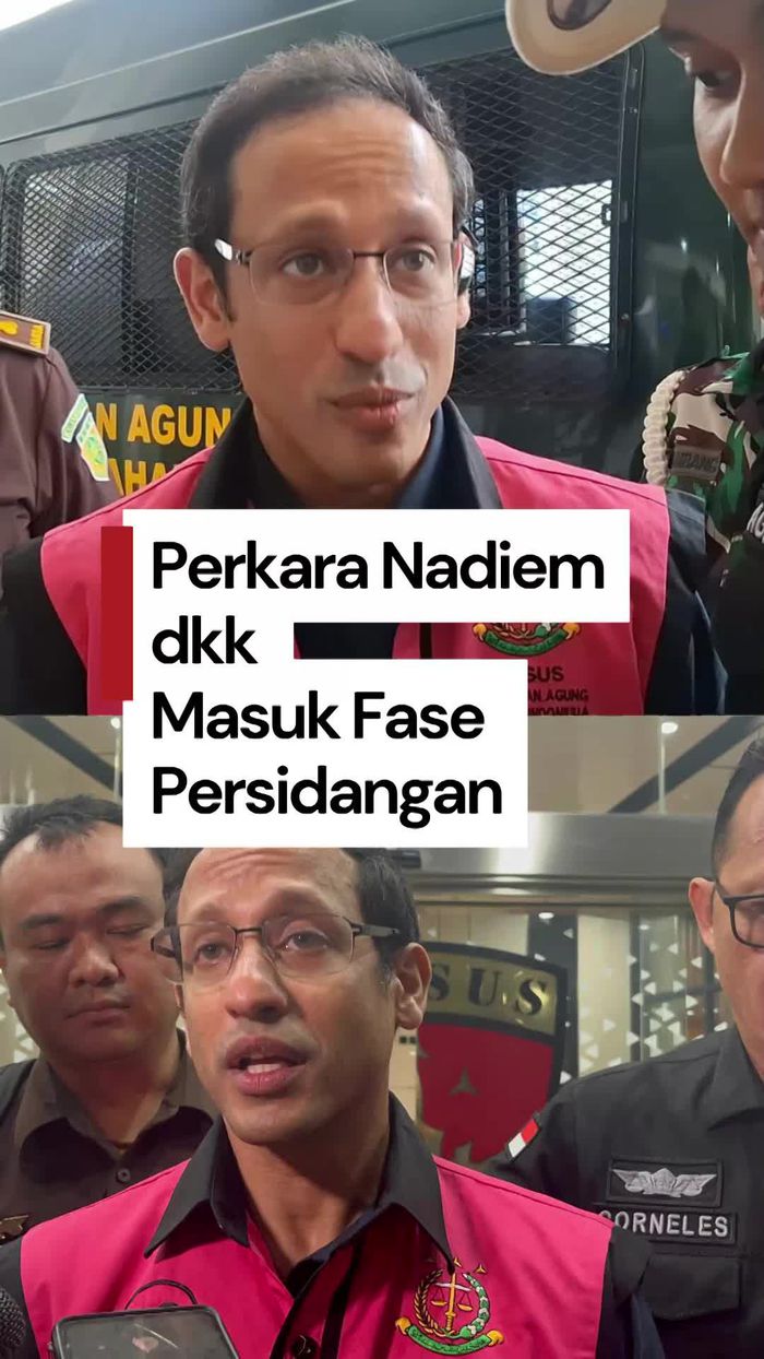 Video Jaksa Limpahkan Berkas Perkara Korupsi Nadiem Makarim ke Pengadilan