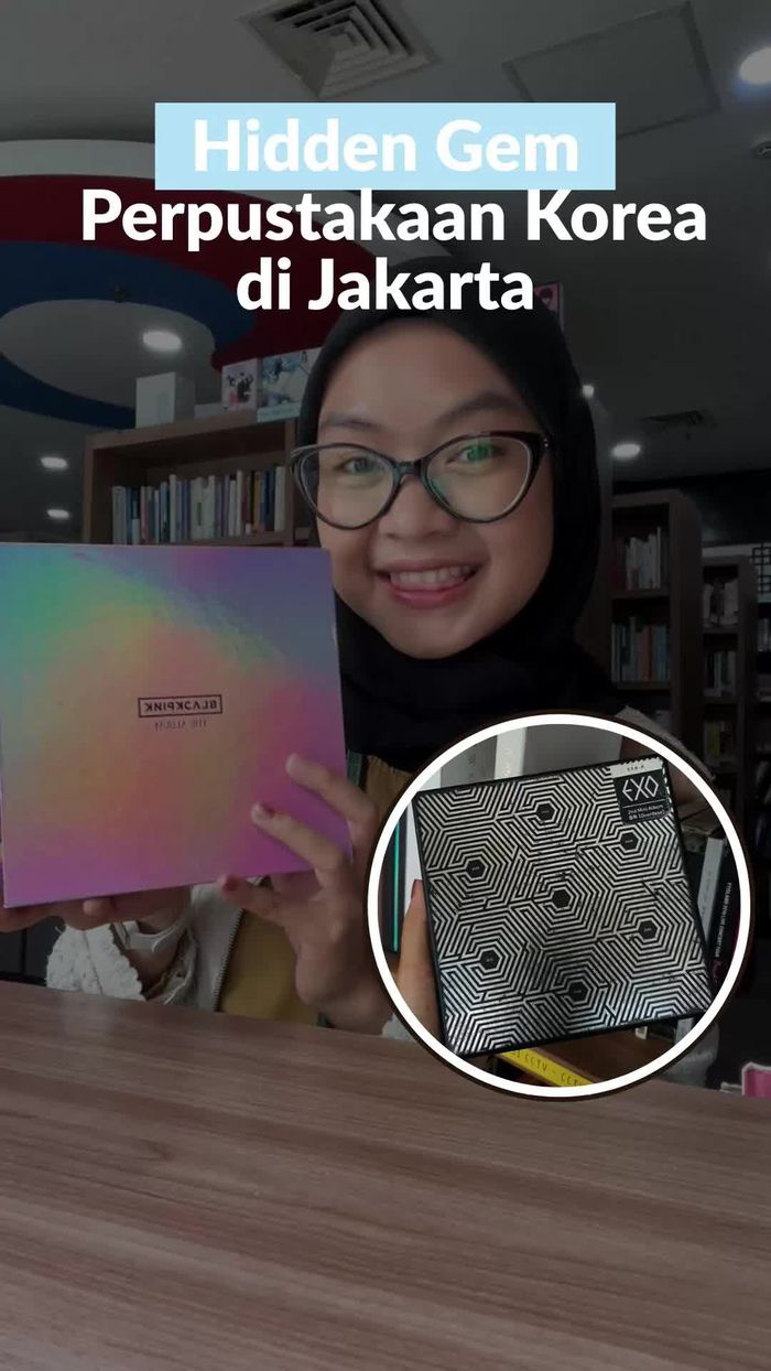 Video: Hidden Gem Perpustakaan Korea di Jakarta, Ada Koleksi Album K-Pop Juga!