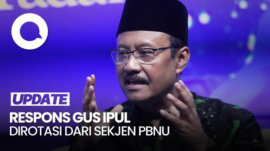 Video: Gus Ipul Buka Suara Usai Kabar Rotasi dari Sekjen PBNU