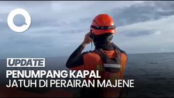 Video: Penumpang KM Bukit Siguntang Hilang Usai Terjatuh, Tim SAR Cari