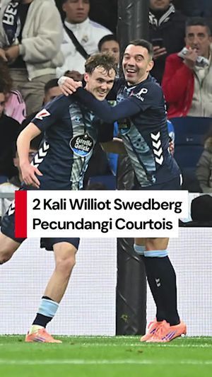 Video Ketika Williot Swedberg Pamer Skill di Depan Courtois, Madrid pun Tumbang!