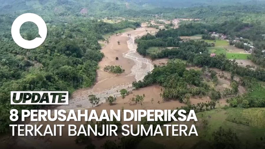 Video: Operasional 4 Perusahaan Disetop Menyusul Temuan Kayu Banjir Sumatera